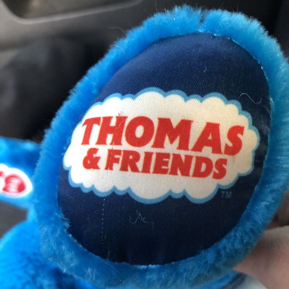 Build A Bear Workshop Thomas Train & Friends Tank Engine Blue BABW 16" W/Sound - Picture 7 of 7